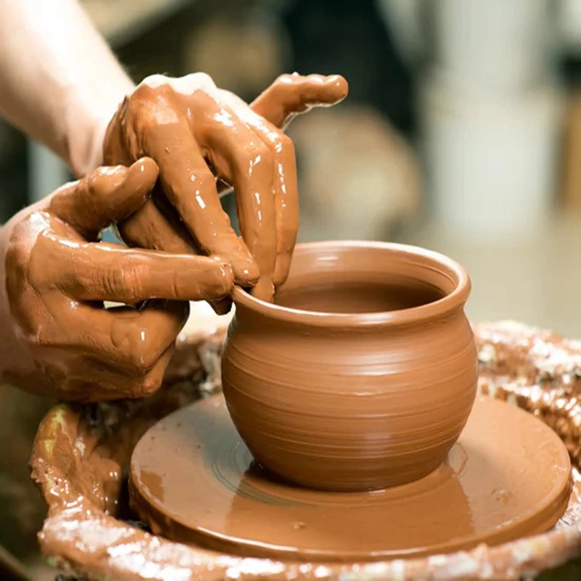 Premium Terracotta Clay Block for Pottery and Sculpting